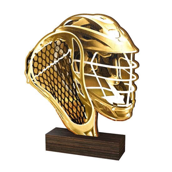 Sierra Classic Lacrosse Real Wood Trophy