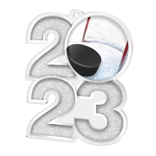 Ice Hockey 2023 Acrylic Medal
