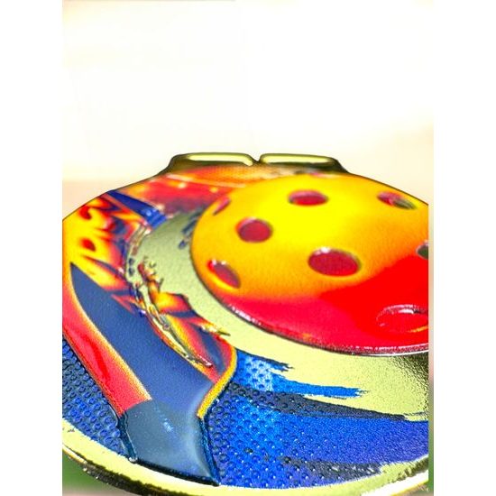 Sacul Pickleball Color Texture 3D Print Medal