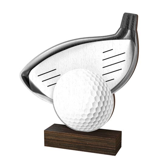 Sierra Classic Golf Real Wood Trophy