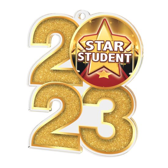 Star Student 2023 Acrylic Medal