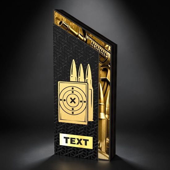 ATAMI Modern Metal & Wood Shooting Trophy