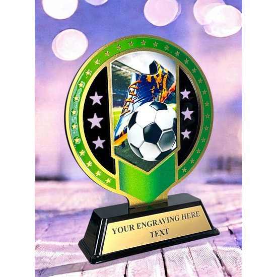 Sentinel Stainless Steel Soccer Trophy