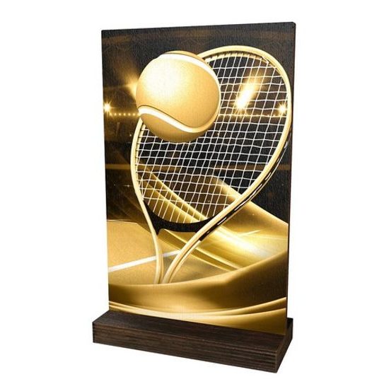 Sherwood Classic Tennis Eco Friendly Wooden Trophy