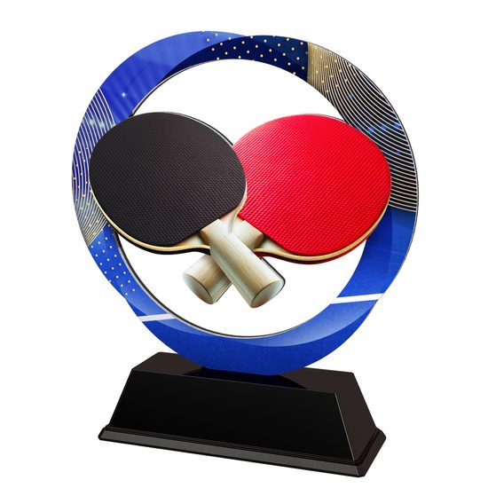 Onyx Stainless Steel Table tennis Trophy