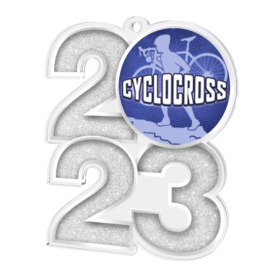 Cyclocross 2022 Acrylic Medal
