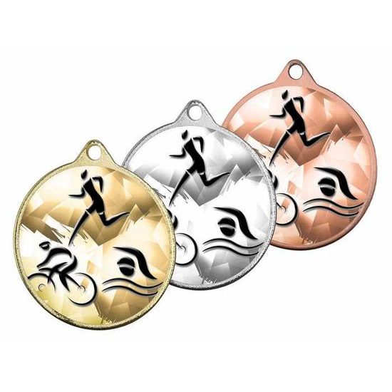 Barnet Triathlon Classic Texture 3D Print MaxMedal