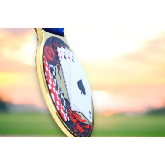 Sacul Cards Color Texture 3D Print Medal