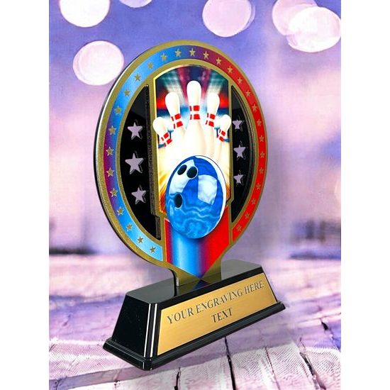Sentinel Stainless Steel Bowling Trophy