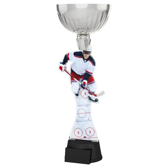 Montreal Ice Hockey Player Silver Cup Trophy