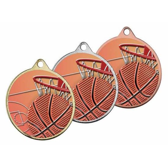 Barnet Basketball Color Texture 3D Print MaxMedal