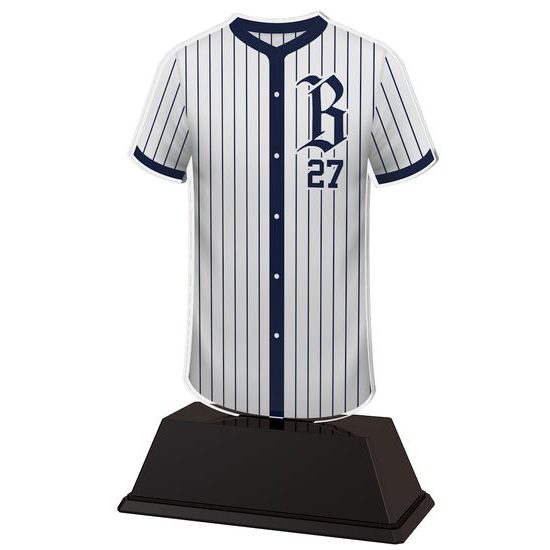 Baseball Jersey Custom Made Acrylic Award