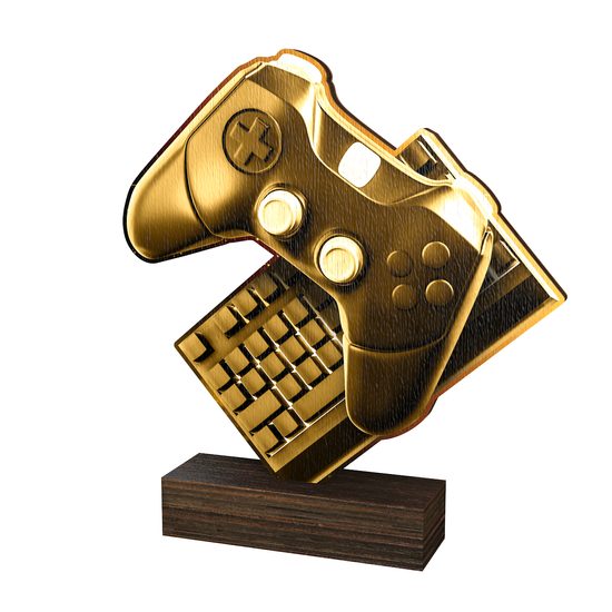 Sierra Classic Gaming Real Wood Trophy