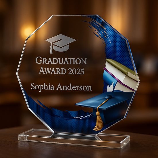 Hopper Graduation Glass Award