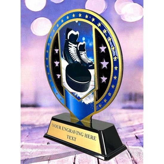 Sentinel Stainless Steel Ice Hockey Trophy
