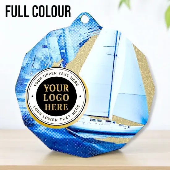 Dodeca Sailing Stainless Steel Logo Insert Medal