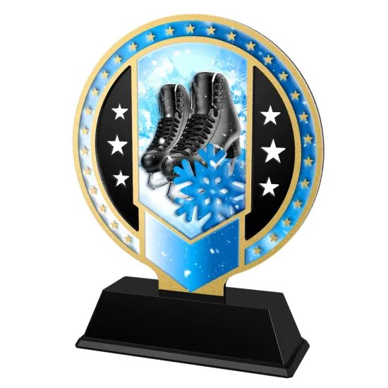 Sentinel Stainless Ice Skating Trophy