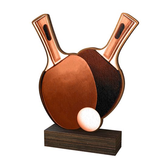 Sierra Classic Table Tennis Real Wood Trophy