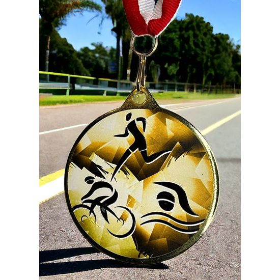 Barnet Triathlon Classic Texture 3D Print MaxMedal