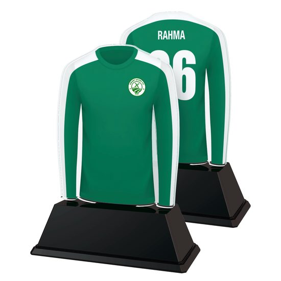 Soccer Shirt Custom Made Acrylic Award