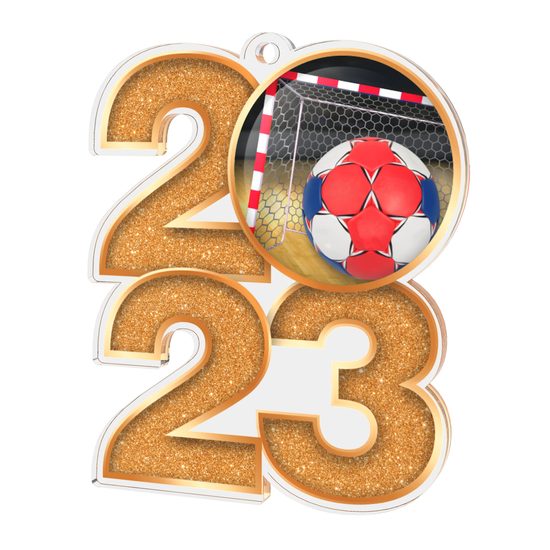 Handball 2023 Acrylic Medal