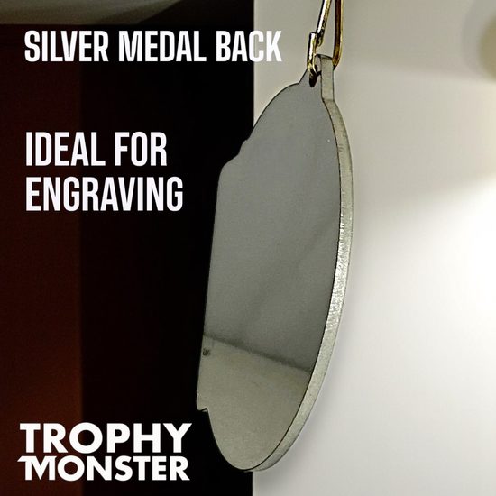 Dodeca Equestrian Stainless Steel Logo Insert Medal