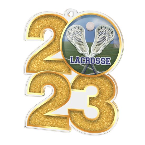 Lacrosse 2023 Acrylic Medal