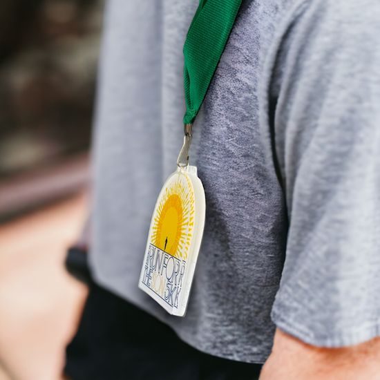 Brenham Acrylic Custom Medal