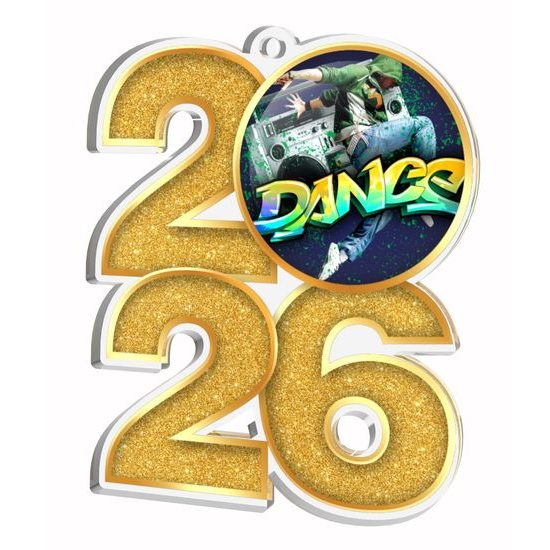 Dance 2026 Acrylic Medal