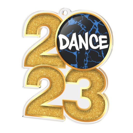 Dance Modern 2023 Acrylic Medal