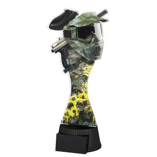 Toronto Paintball Mask and Gun Trophy