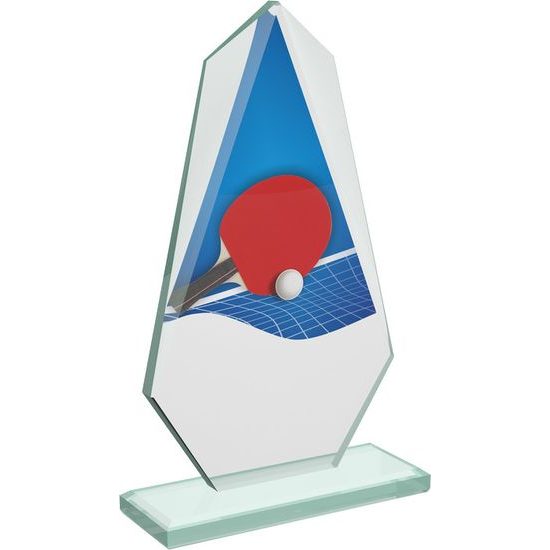 Levita Table Tennis 2 Color Glass Award
