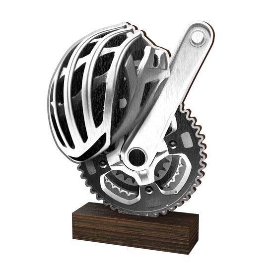 Sierra Classic Cycling Real Wood Trophy