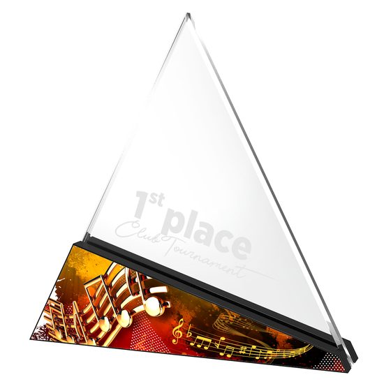 Urban Printed Acrylic Music Award