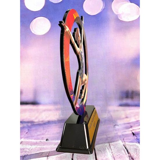 Onyx Stainless Steel Ballet Trophy