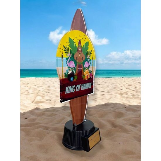 Surf Custom Made Acrylic Award