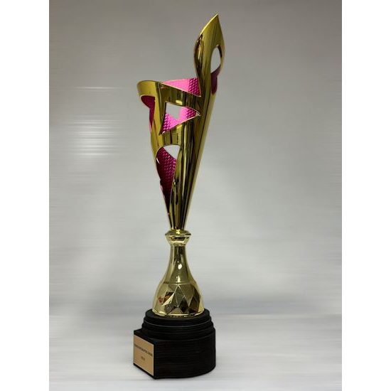 Havana Gold & Pink Laser Cup