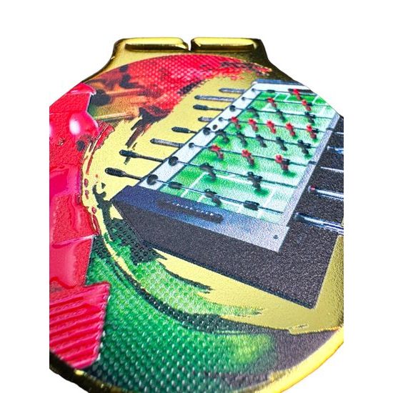 Sacul Foosball Color Texture 3D Print Medal
