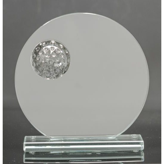 Duette Jade Glass Golf Award