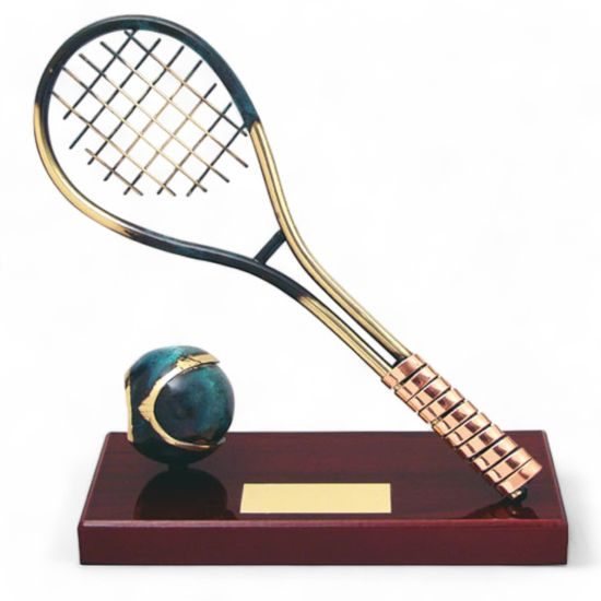 Aragon Tennis Handmade Metal Trophy