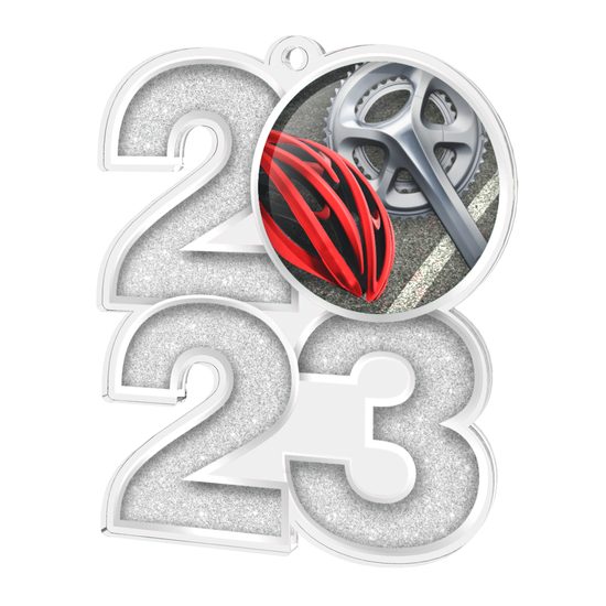 Cycling 2023 Acrylic Medal