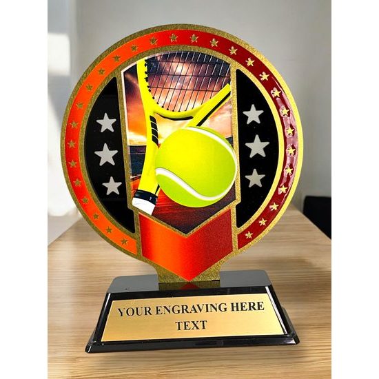 Sentinel Stainless Steel Tennis Trophy