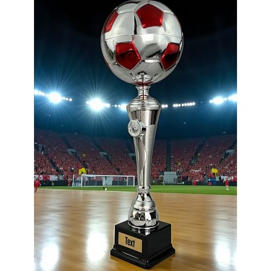 Fernandes Gold and Silver Soccer Trophy