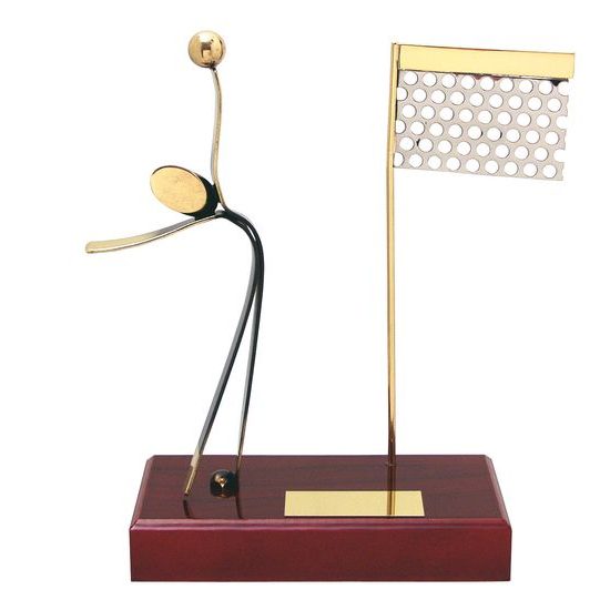 Barcelona Volleyball Handmade Metal Trophy