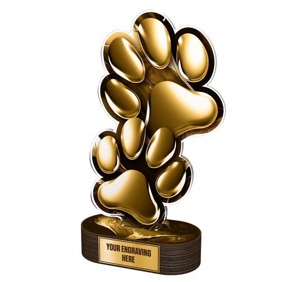 Altus Classic Dog Paw Trophy