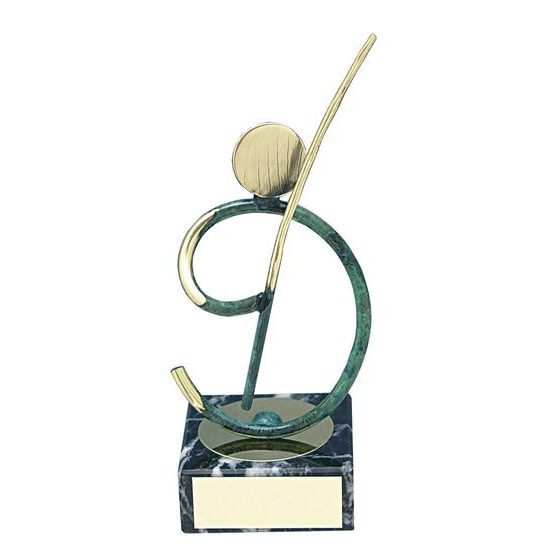 Bilbao Fishing Handmade Metal Trophy
