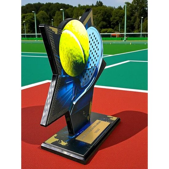 Liano Stainless Steel Padel Trophy