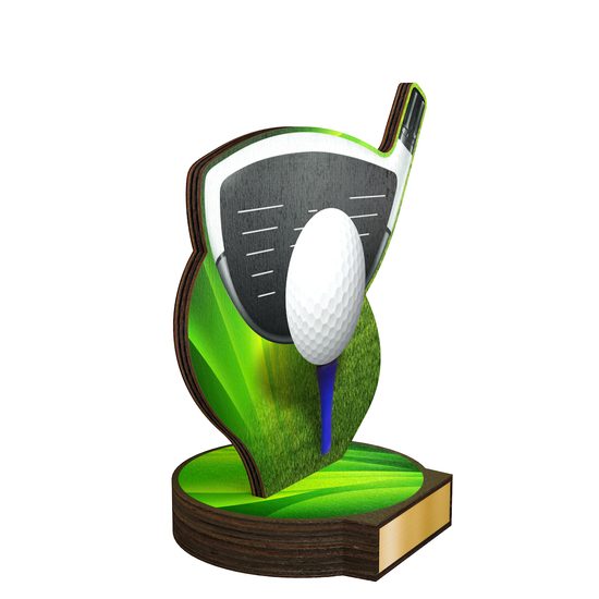 Grove Golf Driver Club Real Wood Trophy