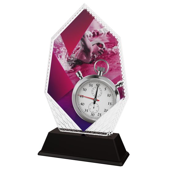 Cleo Female Swimming Stopwatch Trophy