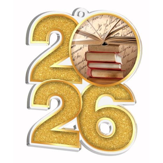 Literature 2026 Acrylic Medal